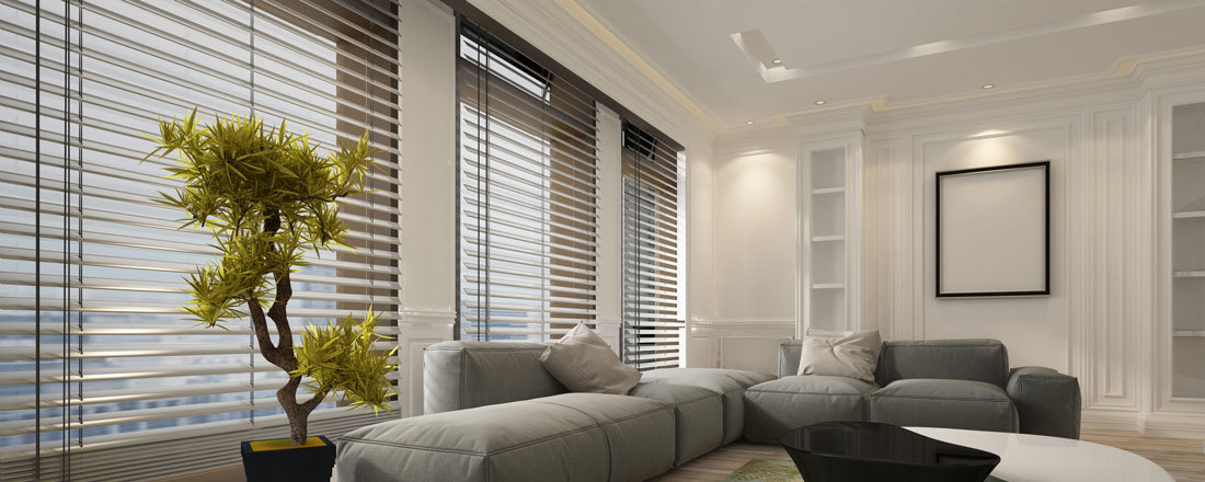 Aluminum venetian blinds