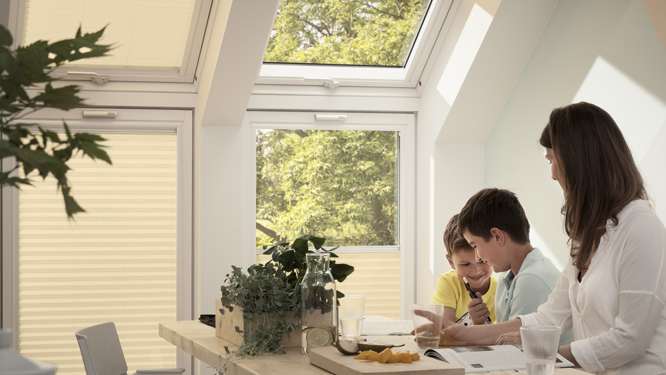 All Pleated blinds VELUX in the knall store