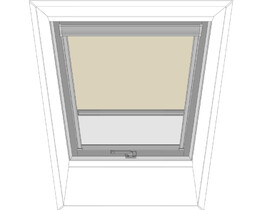 Internal blind for roof window FAKRO ARP 002 beige