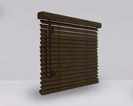 Bamboo blinds 25 mm wenge