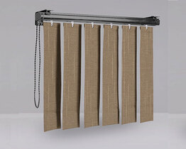 Modern Vertical Blinds Brown