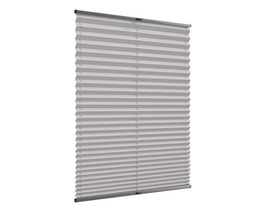 Custom-sized pleated window shade