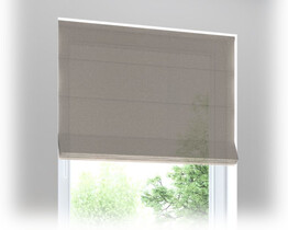 Roman Blinds for Curved Bay Windows