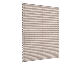 Insulating perfect fit pleated blinds for windows
