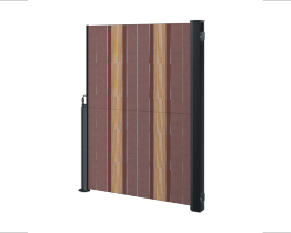 Retractable side awning Bahama Peru variant 3 for the wall
