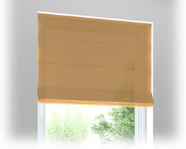 Roman shade blind Knall