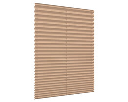 Perfect fit decorative pleated blinds