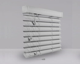 Aluminum blinds 50 mm white