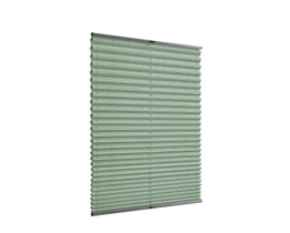 Decorative pleated blind for windows