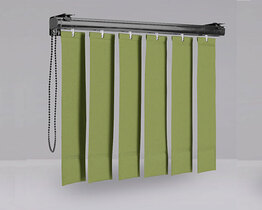 Internal Vertical Blinds Green