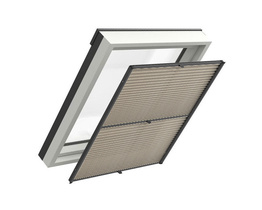 Roof pleated conservatory blinds