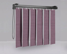 Internal Vertical Blinds Purple