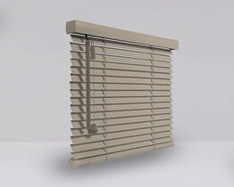 Bamboo blinds 25 mm cream