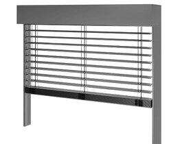 External recessed blinds