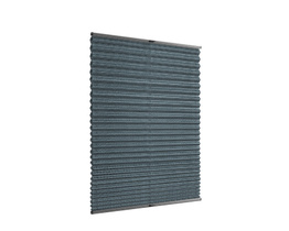 Pleated blind for windows eco non-invasive