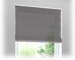 Grey Kitchen Roman Blinds