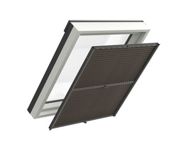 Pleated blinds for conservatory