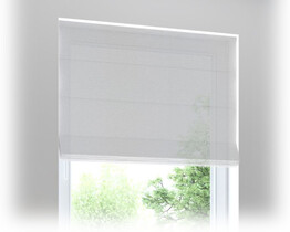 Roman Blinds for Square Bay Windows