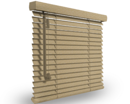 Wooden Venetian blind natural