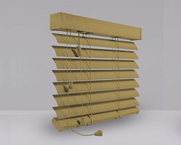 Aluminum blinds 50 mm beige