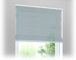 Linen Roman shade blind