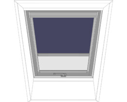 FAKRO internal roof blind ARF navy blue