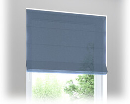 Roman roller shades