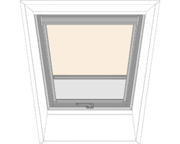 FAKRO internal roof blind ARF cream