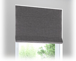 Roman blind with fittings