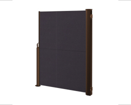 Retractable side awning Waterproof Brown variant 3 for the wall