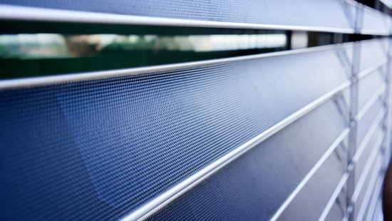 
										Solar panel blinds
																						