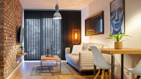 
										Modern vertical blinds
																						